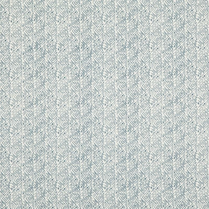 Baker Lifestyle Fabric PP50475.2 Laberinto Indigo