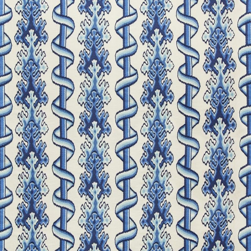 Brunschwig & Fils Fabric 8020102.515 Montguyon Print Blue/Sky